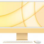 Yellow 24‑inch iMac with Apple M1 chip - Z12T