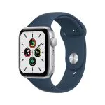 Apple Watch SE GPS MKQ43 44mm Silver Aluminium Case With Abyss Blue Sport Band