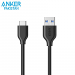 Anker PowerLine 3ft USB-C To USB 3.0 – BLACK