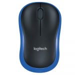 Logitech Wireless Mouse M185 - Blue/Gray/ Red