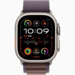 Apple Watch Ultra 2 GPS + Cellular, 49mm Titanium Case with Indigo Alpine Loop
