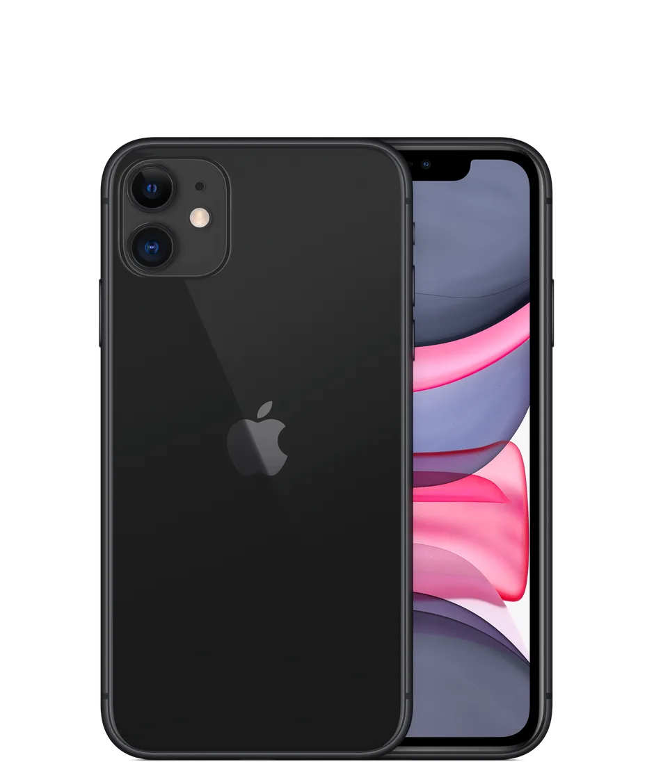 iPhone 11 with PTA – 128gb - Black & White - Image 1