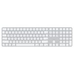 Magic Keyboard with Touch ID and Numeric Keypad for Mac models with Apple silicon (USB–C) - US English - White Keys - MXK73