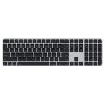 Magic Keyboard with Touch ID and Numeric Keypad for Mac models with Apple silicon (USB–C) - US English - Black Keys - MXK83