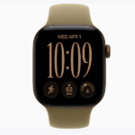 Apple Watch Series 12 GPS, 42mm/46mm Dark Bronze Aluminum Case with Olive Sport Band - Image 2