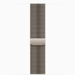 Apple Watch Series 12 GPS + Cellular, 46mm/42mm Pearl White Ceramic Case with Natural Milanese Loop - Image 3